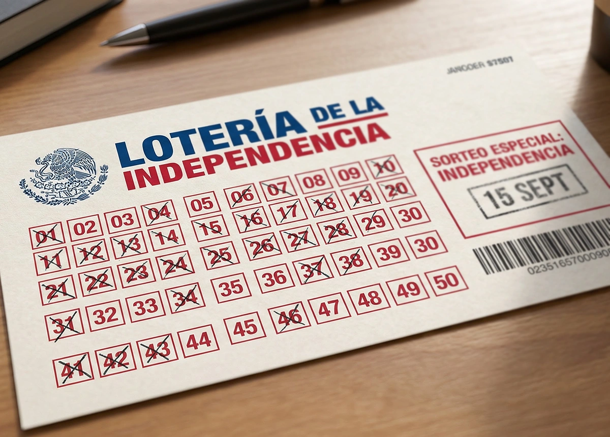 Volante especial da Lotofácil da Independência